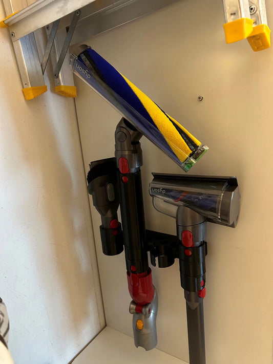 Suport configurabil accesorii aspirator Dyson V7 V8 V10 V11 V15 - 3dmarket.ro