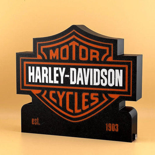 Caseta luminoasa Harley Davidson - 3dmarket.ro