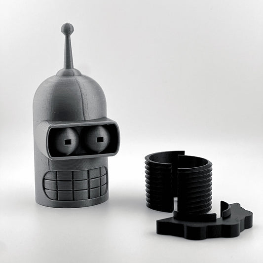 Ornament carlig de remorcare cu antifurt - Bender, Futurama - 3dmarket.ro
