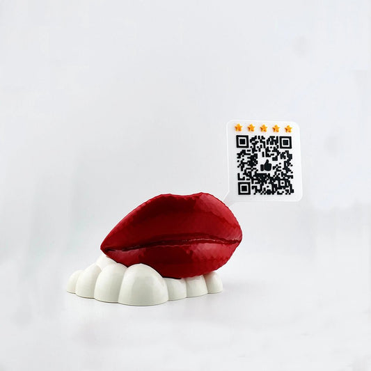 Figurina recenzii Google/Cadou Salon infrumusetare, Micropigmentare cu cod QR si NFC - 3dmarket.ro