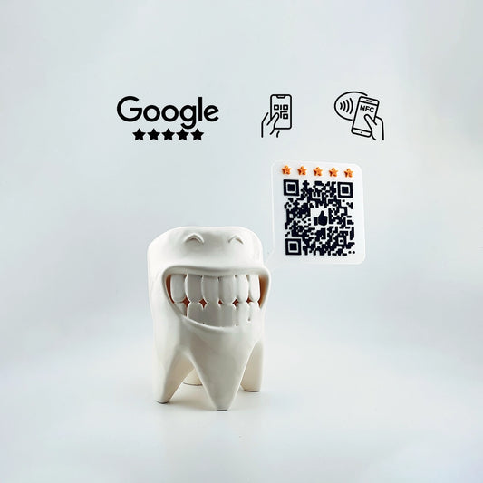 Figurina recenzii Google Cabinet Stomatologic, cod QR/NFC