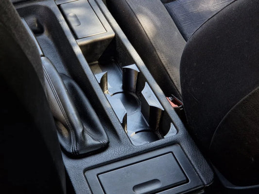 Suport pahare BMW E36, 2 pahare, cup holder, montaj in prelungirea scrumierei