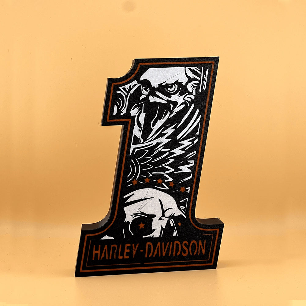 Caseta luminoasa Harley Davidson
