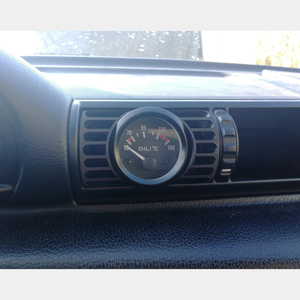 Grila ventilatie pentru ceas boost, presiune ulei, 52 mm, BMW E36
